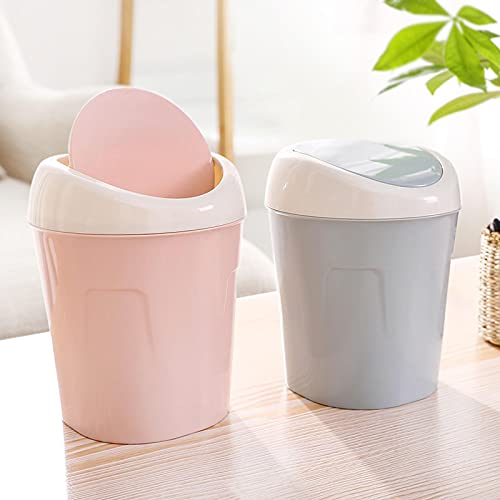Kreativna plastična kanta za pohranu kućanstvo Mini stolna kanta za smeće stol za dnevnu sobu noćna sklopiva kanta za smeće