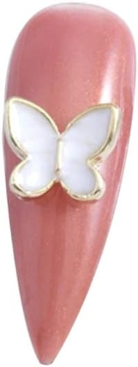 3D leptir -navodnik šarmira art art rhinestones nakit za nokte manikure pribor -