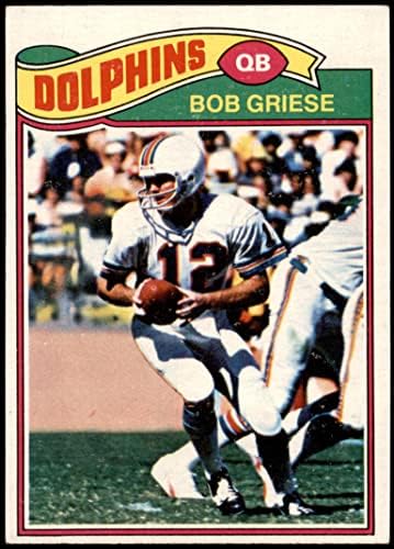 1977. Topps 515 Bob Griese Miami Dolphins Ex dupini Purdue