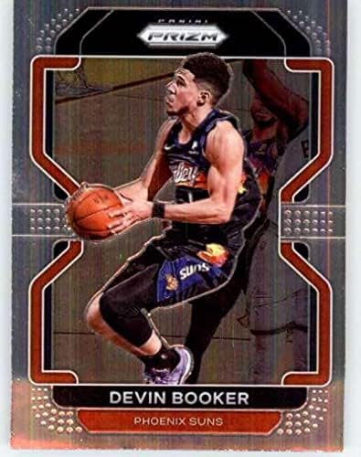 2021-22 Panini Prizm 203 Devin Booker Phoenix Suns Službena trgovačka karta NBA