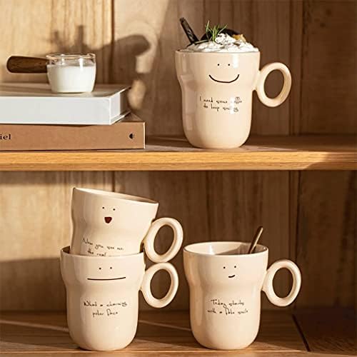 Šalice za kavu-slatke šalice-pokloni za žene ili ljubitelje kave, zabavne šalice za kavu ili čaj za ured i dom, keramičke