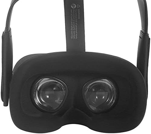 Masiken maska ​​za lice za lice za Oculus Quest 1, Profesionalni pokrov silikonskog lica, jastučić za lice, neprobojan za