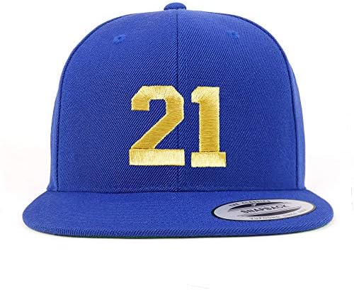 Kupite modnu odjeću od 21 do 21, bejzbolska kapa s ravnim vizirom ukrašena zlatnim koncem