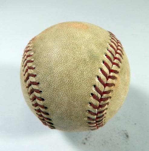 2021. Milwaukee Brewers Pit Pirates Game Rabljeni bejzbol Anderson Ben Gamel Single - MLB igra koristio bejzbol