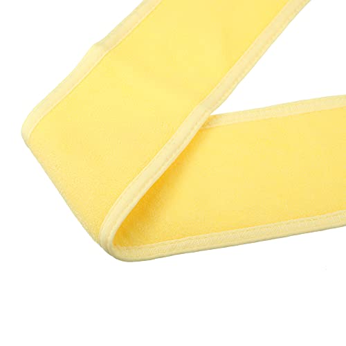 Trake za ručnike od 2 komada, kozmetička traka za kosu od 2 komada, za žene sa samoljepljivom trakom, Bež Žuta