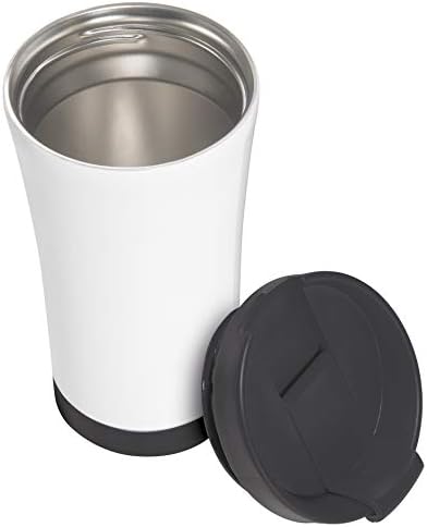 Leitz Wow Putnička šalica, nehrđajući čelik, toplinska izolacija za topla i hladna pića, višekratna upotreba - crno