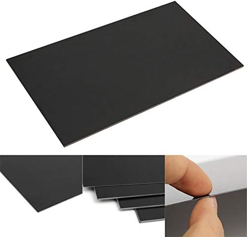Ploča od fiberglasa 94 ploča od fiberglasa 30,17 cm crna 1 do 4 mm kućni pribor za izradu epoksidnog stakla predložak
