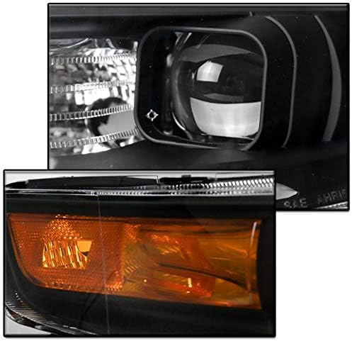 Crna svjetla projektora prednja svjetla s 6-inčnim plavim LED svjetlima za izdanje iz 2004-2008