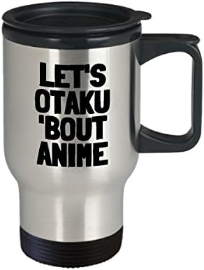 Smiješna anime putnička šalica - anime geek prisutan - anime nerd poklon - hajde otaku 'anime anime