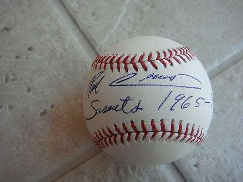 Paul Casanova Senatori 1965-71 potpisali su službeni ML Ball - Autografirani bejzbols