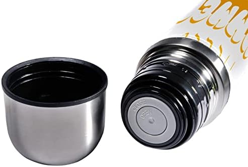 SDFSDFSD 17 Oz Vakuum izolirana boca od nehrđajućeg čelika Sportska kava za kavu Putovanje tikvica Očinska koža omotana BPA