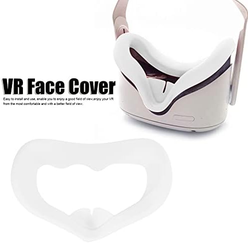 VR maska ​​s silikonskim poklopcem za lice, lagano blokiralo jastučić za oči zaštite poklopac za Oculus quest2 VR slušalice
