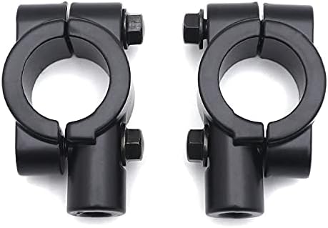 Httmt mt-jingzuo-002-002-25-bk grupa crna 1 inčni 25 mm motociklista ručica 10 mm ogledalo za nosač za nosač stezaljke adapter