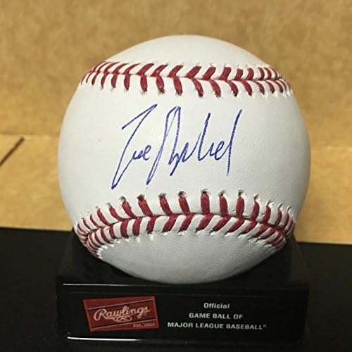 Zach Sheperd Detroit Tigers M.L. Potpisani bejzbol w/coA - autogramirani bejzbols