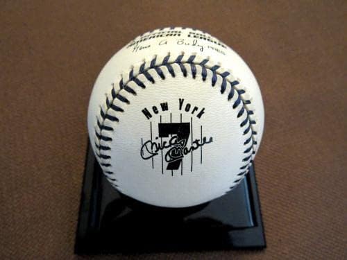 Whitey Ford WSC New York Yankees Hof Potpisan auto -plašt 7 OAL bejzbol PSA/DNK - Autografirani bejzboli