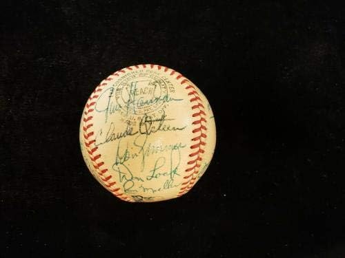 1963. Washington Senatori autogramirani al bejzbol - 30 potpisa! - Autografirani bejzbol