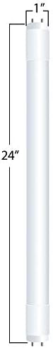 Led linijska žarulja Feit Electric T24/830/LEDG2/4 od 20w, ekvivalent 800 lumena, plug and play, T8 / T12, 2' L x 1 D, topla