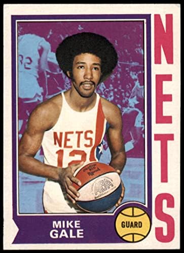 1974. Topps 191 Mike Gale New York Nets Ex/MT Nets Elizabeth City State University