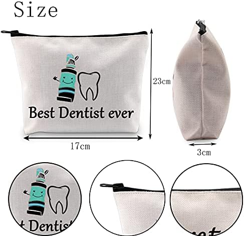 Pofull smiješni stomatolozi poklon zubni higijeničar kozmetika torba budući stomatološki pokloni zub dh pokloni najbolji
