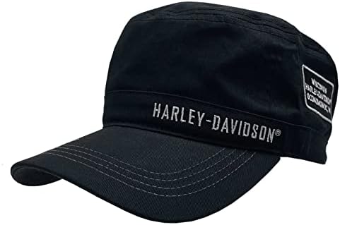 Harley-Davidson Women's Wild & Free Painter's Cap W/vezeni scenarij crni