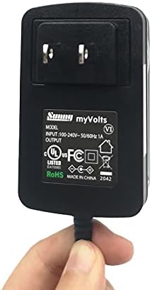 MyVolts 9V adapter za napajanje kompatibilan s/zamjena za Philips AD340/05 priključna stanica - US Plup