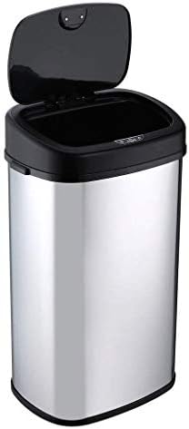 TKFDC automatsko smeće od nehrđajućeg čelika s filterom koji apsorbira miris, širokim otvaranjem senzora kuhinjskog kante
