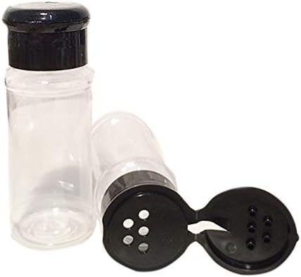Set od 28 pcs praznih plastičnih boca začina za skladištenje roštilja začinjeni sol papar, boce za tresenje za sjaje, 2,5