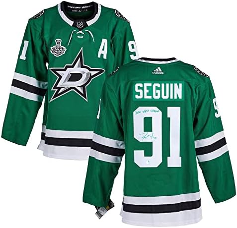 Tyler Seguin Dallas Stars potpisali su 2020. finale Stanley Cupa Adidas Jersey - Autographd NHL dresovi