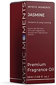 Mistični trenuci | Jasmine Miris ulje - 50 ml - Savršeno za sapune, svijeće, bombe za kupanje, plamenice ulja, difuzore i