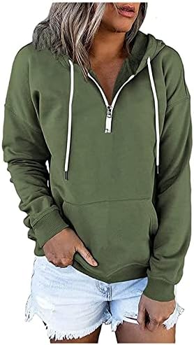 Kapuljače s patentnim zatvaračem vrh dukseva dugih rukava casual modni topli košulje pulover odjeća s džepnim kapuljačama