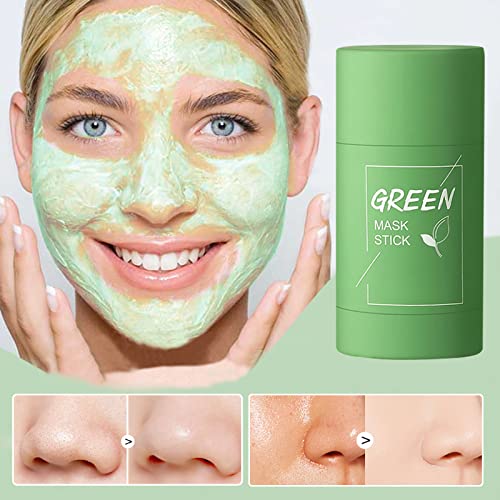 Maska za duboko čišćenje-štapić od zelenog čaja, zelena maska za lice, maska od zelenog čaja za uklanjanje mitesera, maska