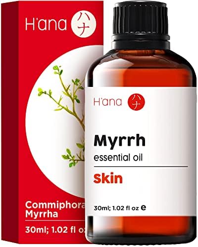 H'ana Myrrh esencijalno ulje za kožu - čista terapeutska ocjena Myrrh ulja esencijalna ulja za difuzor, kožu, kosu,
