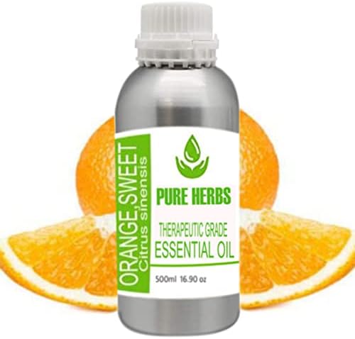 Čisto bilje narančasto, slatko čisto i prirodno terapeautičko esencijalno ulje bez kapljica 500 ml