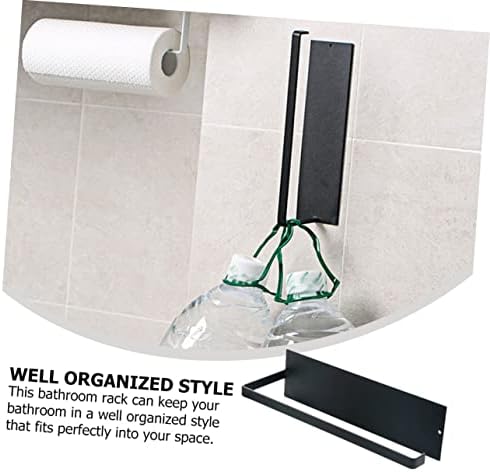 Podrebeni 1pc roll bez udarnog papirnog držača ručnika stalak za skladištenje zidni nosač papirnatih ručnika prijenosni nosač