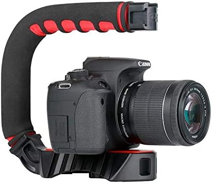 Ručni stabilizator kamere U-oblika opremljen trostrukim ručicom vrućih cipela za intervjue uživo