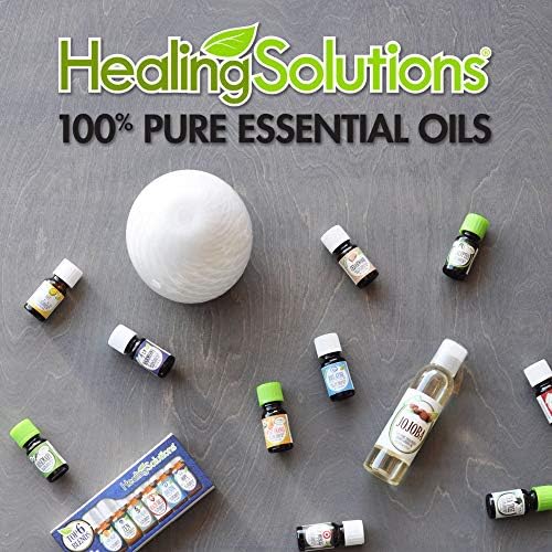 Healing Solutions Organična ulja od 10 ml - esencijalno ulje limuna - 0,33 unci tekućine