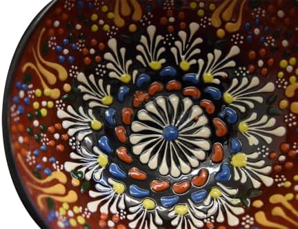 Elipot keramička zdjela 6 inča, keramička zdjela 6 , turska keramička zdjela, ručno rađena keramička zdjela