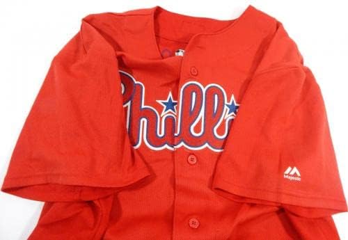 Philadelphia Phillies Stewart 11 Igra je koristila Red Jersey produženi ST BP XL 387 - Igra korištena MLB dresova