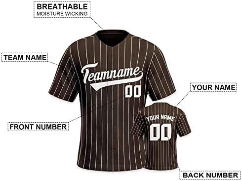 Prilagođeni baseball dres košulja klasična uniforma za obožavatelje darovi muškarci žene personaliziraju time i broj s-5xl