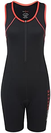 Runbreeze žensko triatlon odijelo | Tri odijelo za brzo sušenje s dvostrukim stražnjim džepovima