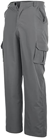 Radne hlače za muškarce ， muške vitke modne solidne boje casual hlače više džepnih teretnih hlača