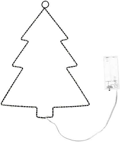 Božićni ukrasi 1pcs božićno drvce modeliranje svjetla kreativno svjetlo za sobu zidno noćno svjetlo bijelo