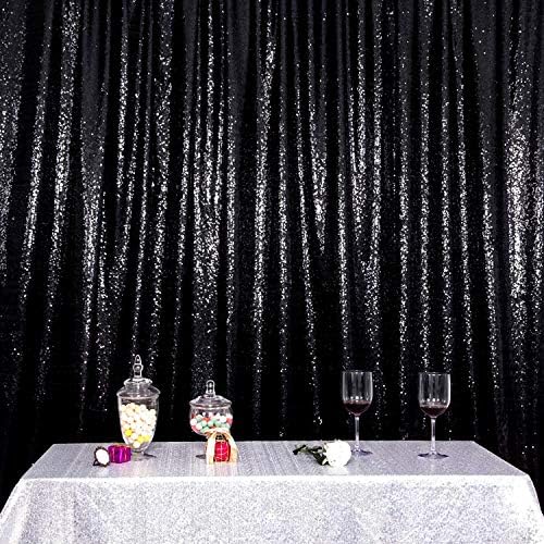10 10 10 crna pozadina za fotografiranje svjetlucava zavjesa za ukrašavanje svadbene zabave festivalske ceremonije