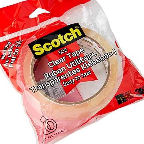 Scotch Easy Case Tape, 25 mm x 50 m - bistro