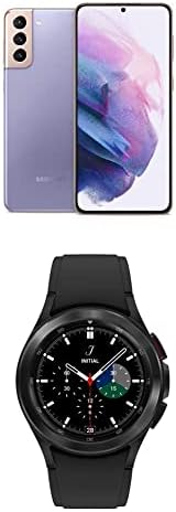 Samsung Galaxy S21+ Plus 5G, Phantom Violet Galaxy Watch 4 Classic 46 mm