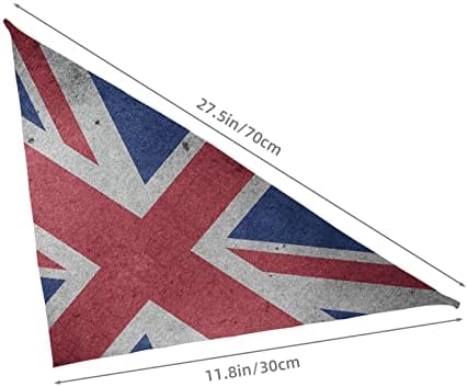 Uznemireni Ujedinjeno Kraljevstvo zastave kućni ljubimac štene mačke balaclava trokut bibs šal bandana ovratnik vrathief