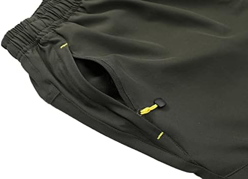 Diliba muške teretane za vježbanje kratke hlače brze suho trčanje atletskih casual kratkih hlača sa džepovima s patentnim