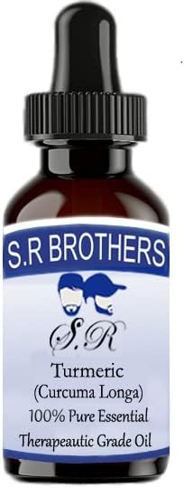 S.r Brothers kurkuma čista i prirodna terapeautski esencijalno ulje s kapljicama 100 ml