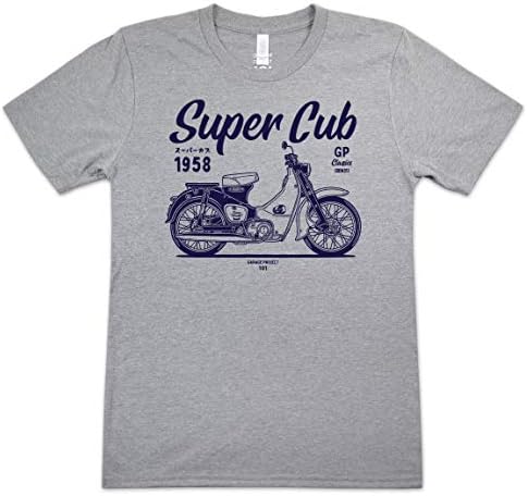 GarageProject101 super cub motociklistička majica