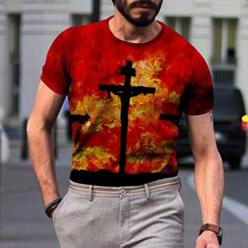 Muškarci grafička majica hipster hip hop tiskana majica za tiskanu majicu kratka boja dugih rukava blok grafiti casual tops